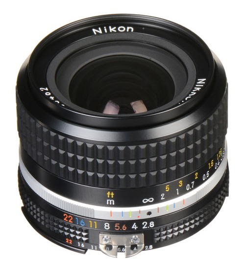 Nikon 24mm f2.8 Nikkor Lens A